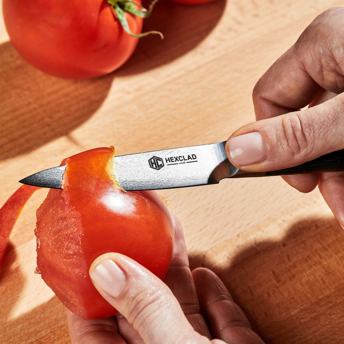 Damascus Steel Paring Knife, 3.5