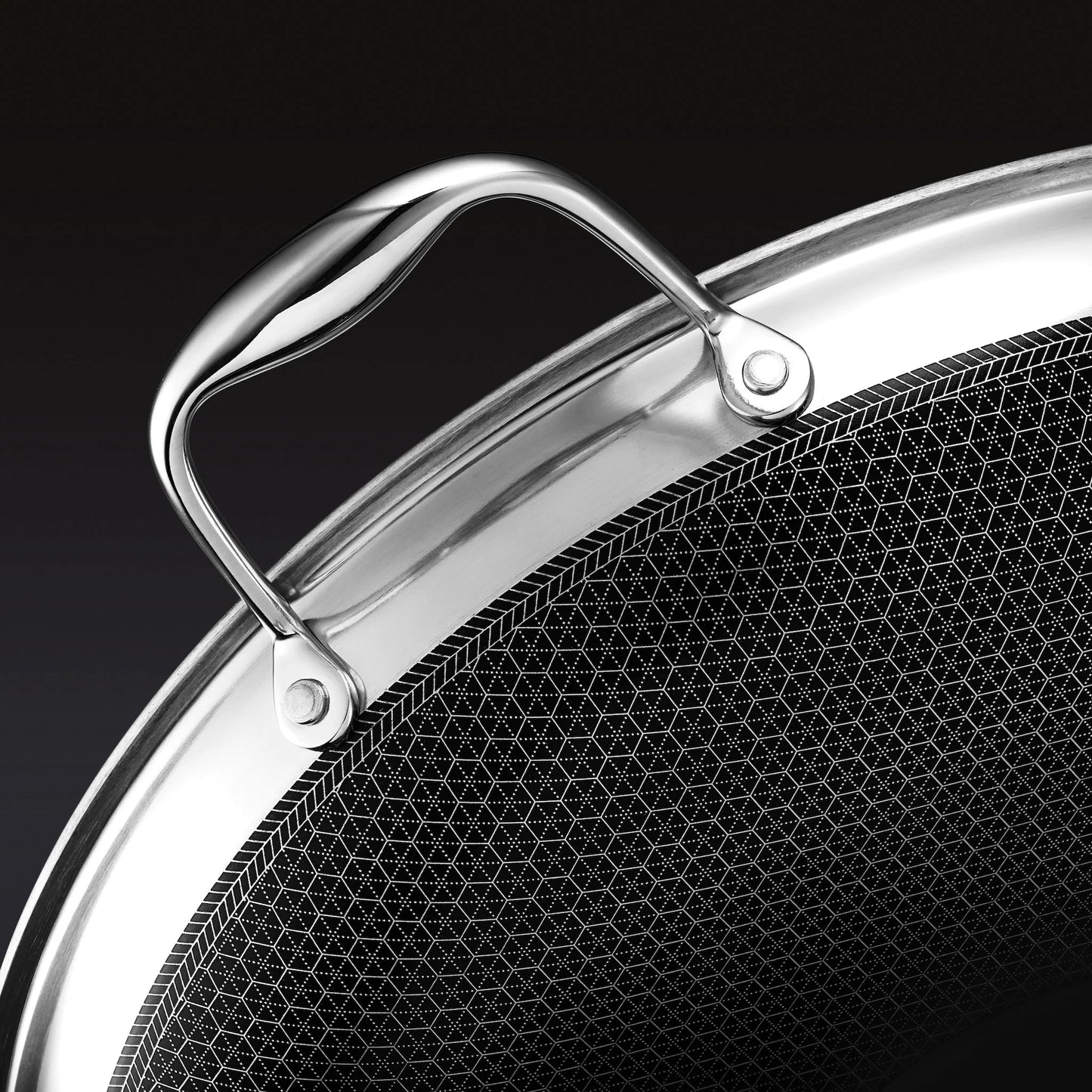 Hybrid Fry Pan with Lid, 14
