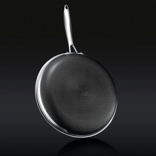 Hybrid Fry Pan with Lid, 12