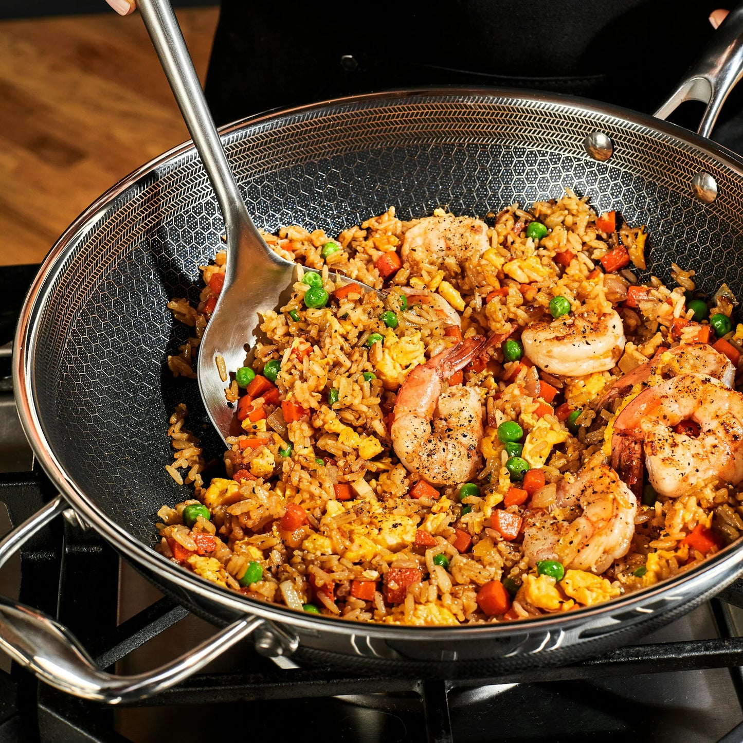 Hybrid Wok with Lid, 12