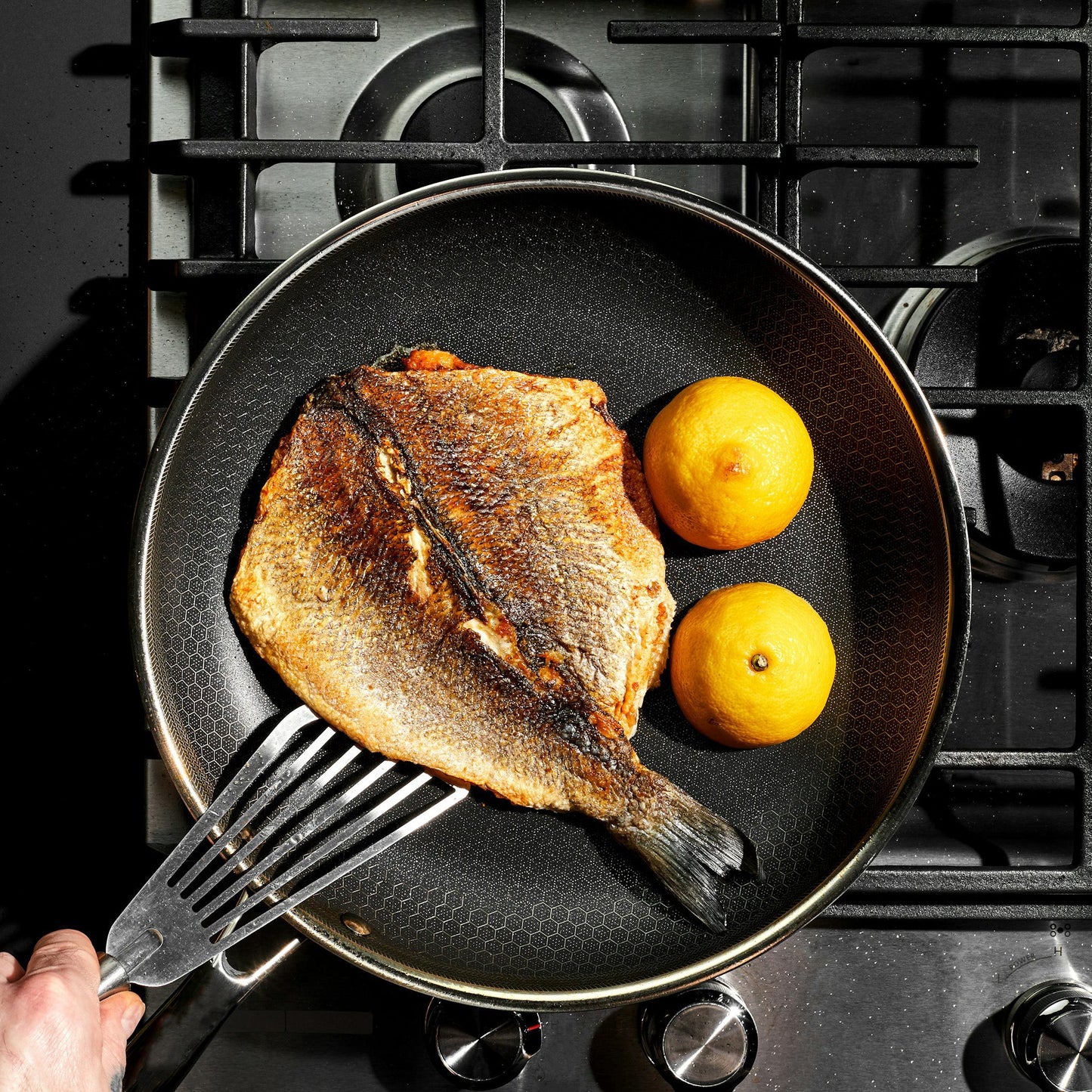 Hybrid Fry Pan with Lid, 12